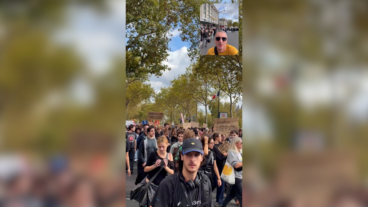 Ренато Усатый о протестах молодёжи в Париже: «Хороший пример для всех нас, граждан Республики Молдова»